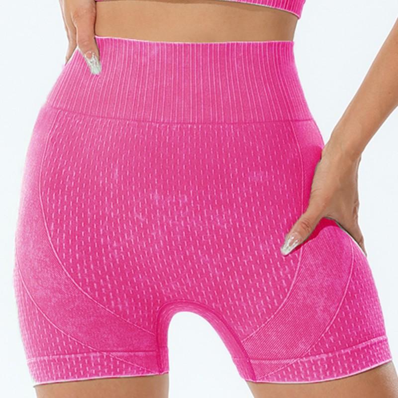 High-Waisted Yoga Shorts Women 3/4 Length Tight Fitness Pants With Butt-Lifting Effect Quick-Dry Stretchy Workout Leggings