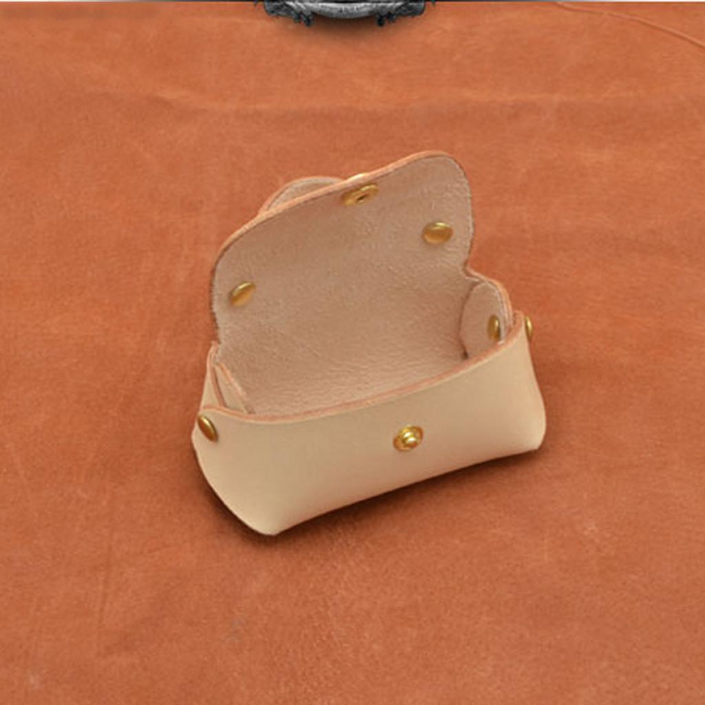 PVC DIY Women Mini Bag Wallet Stencil Pattern Leather Craft Sewing Template Set