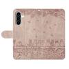 For Samsung Galaxy A57 5G Case with Wrist Strap Leather Phone Cover Wall Cats Pattern