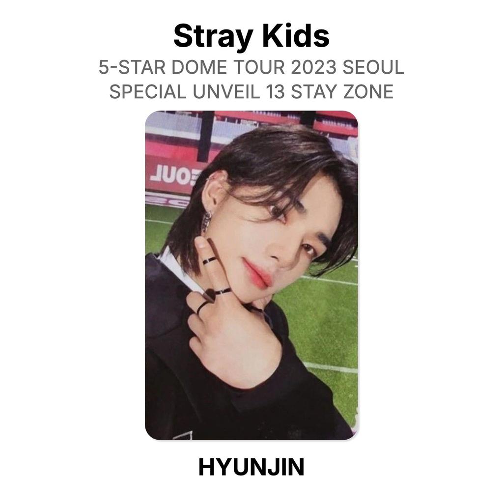 Stray Kids 5-STAR DOME TOUR 2023 SEOUL SPECIAL UNVEIL 13 STAY ZONE Official Photocard