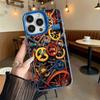 Steampunk Gears Mechanism Hard Phone Case for Xiaomi Redmi Note 15 14 13 12 11 Pro Plus Shockproof Protective Cover