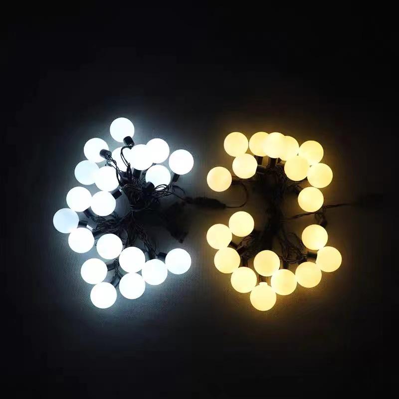 LED Ping Pong String Lights - Multi-Purpose Decorative Lights for Weddings, Festivals, Outdoor Camping, and Party Backgrounds