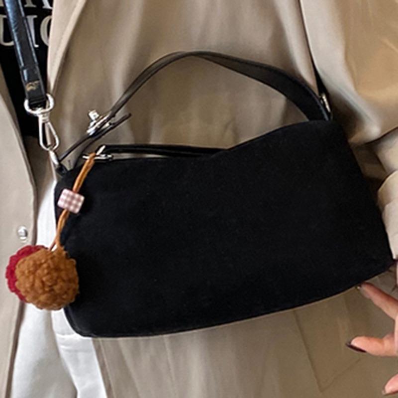 Retro Matte Niche Underarm Bag Autumn and Winter New Women's Bag Popular High-value Simple Casual Shoulder Bag