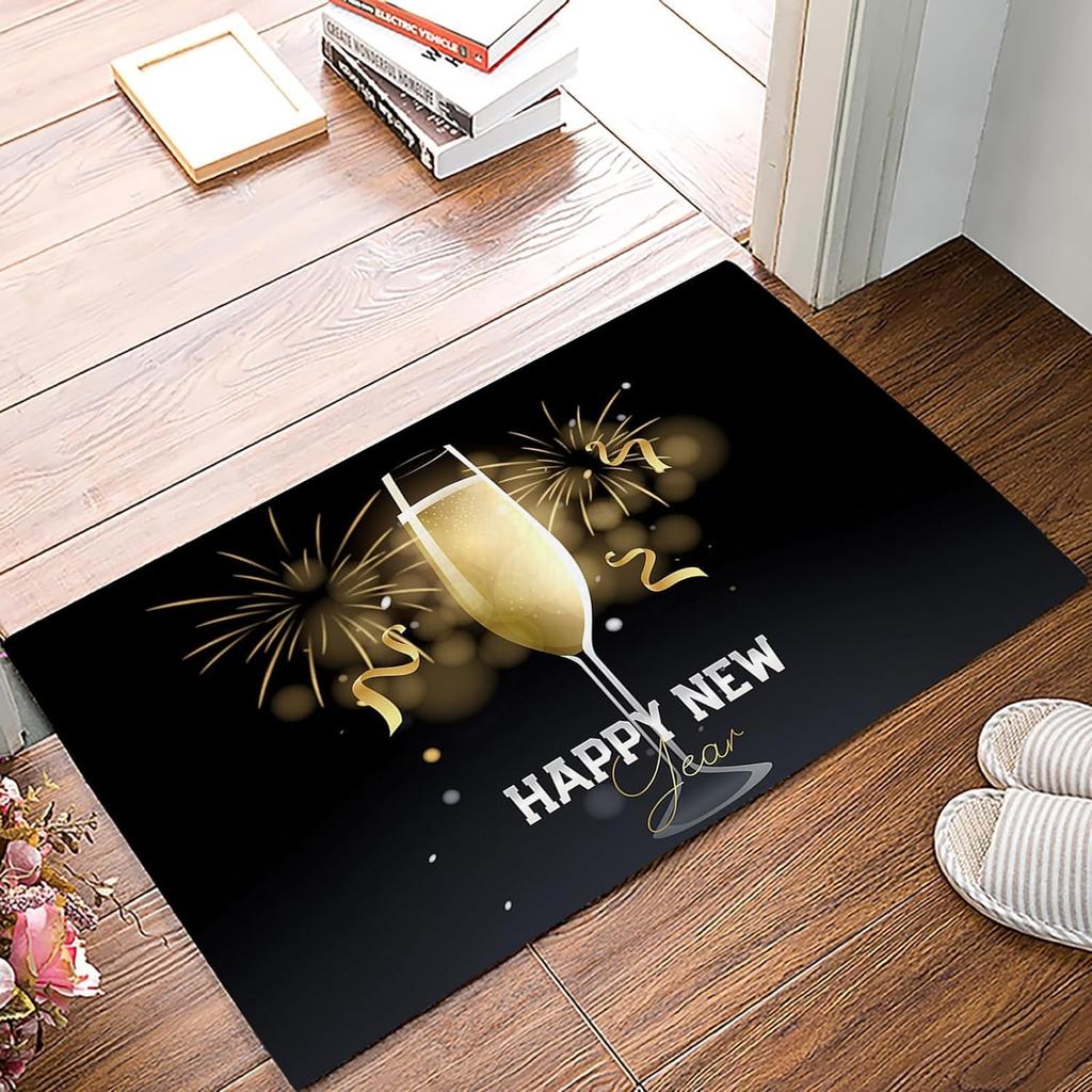 Welcome Door Mat Carpet Rug Home Decoration Entrance Holiday Quote Print Non-Slip Floor Mat Welcome Mat Home Door Mat Rug