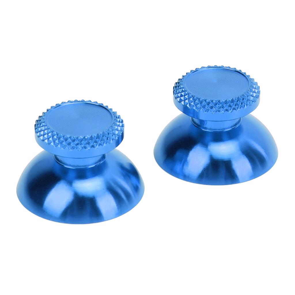2Pcs Metal Analog Grips Stick Thumbsticks Controller Aluminum Alloy Metallic Joystick Handheld Game Console Accessories