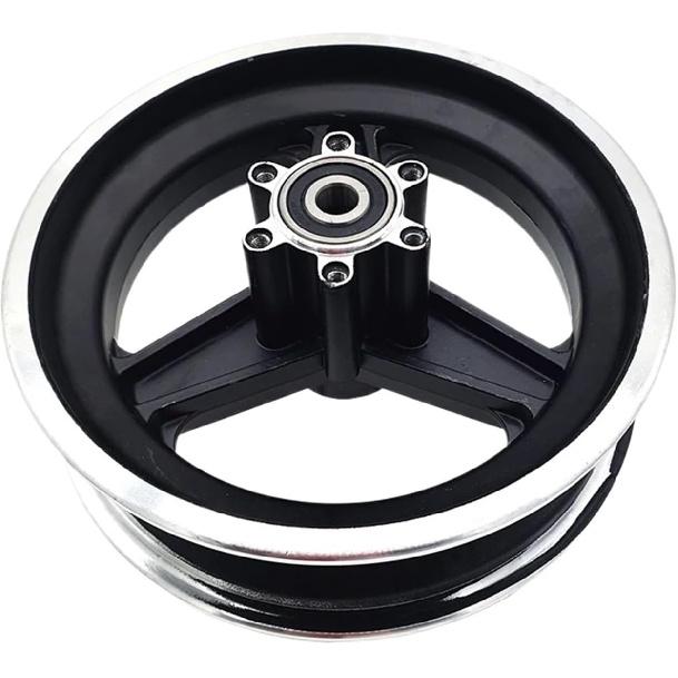 6.5 Inch Aluminum Alloy Wheel Hub Compatible with 10x2.75-6.5 10x2.70-6.5 Tires Or Use 90/65-6.5 85/65-6.5 Tyres Electric Scooter Rim Parts