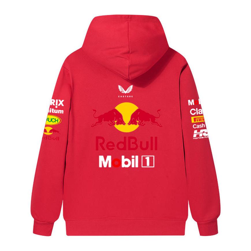 F1 Rennanzug, Red Bull Verstappen Team Uniform, Frühjahrs- und Herbst-Hoodie