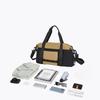 Color Block Fitness Bag Short-Distance Travel Bag Lightweight Storage Sports Bag