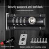 Zinc Alloy Outdoor Combination Bolt Lock for Wooden Gates and Doors