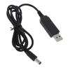 Cabo Conversor Elevador de Tensão USB DC 5V para DC 12V Carregadores Boost Cabo USB de Carregamento e Sincronização de Energia