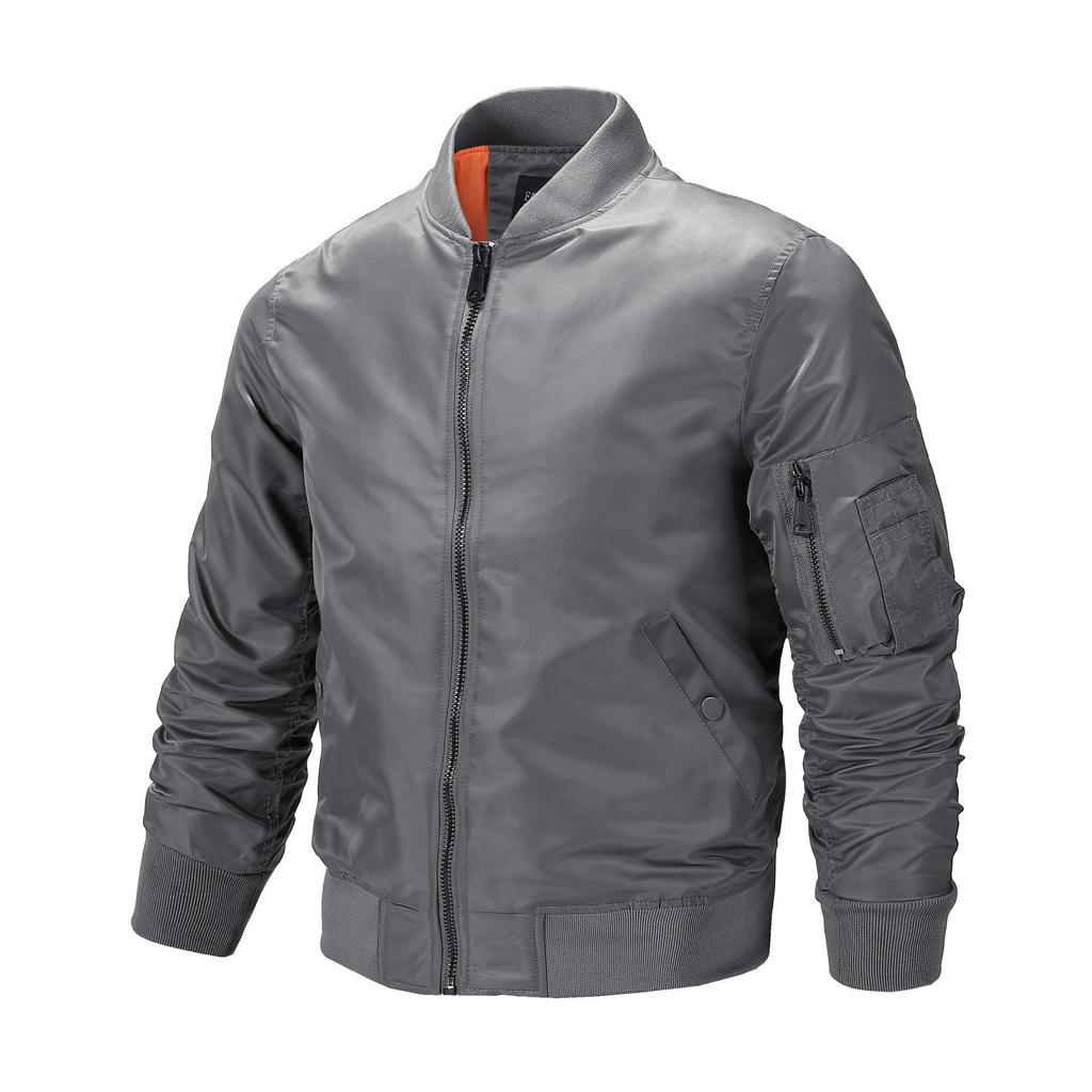 Spring and Autumn New Air Force Pilot Jacket Men's Baseball Jacket Large Size Tooling Jacket