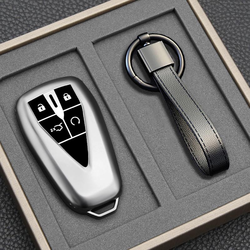 Fashion Car Key Case Cover Shell For Changan Unit Unik Cs35Plus Cs55 Plus Cs75 Plus Oshan X7 X5 Car Accessories