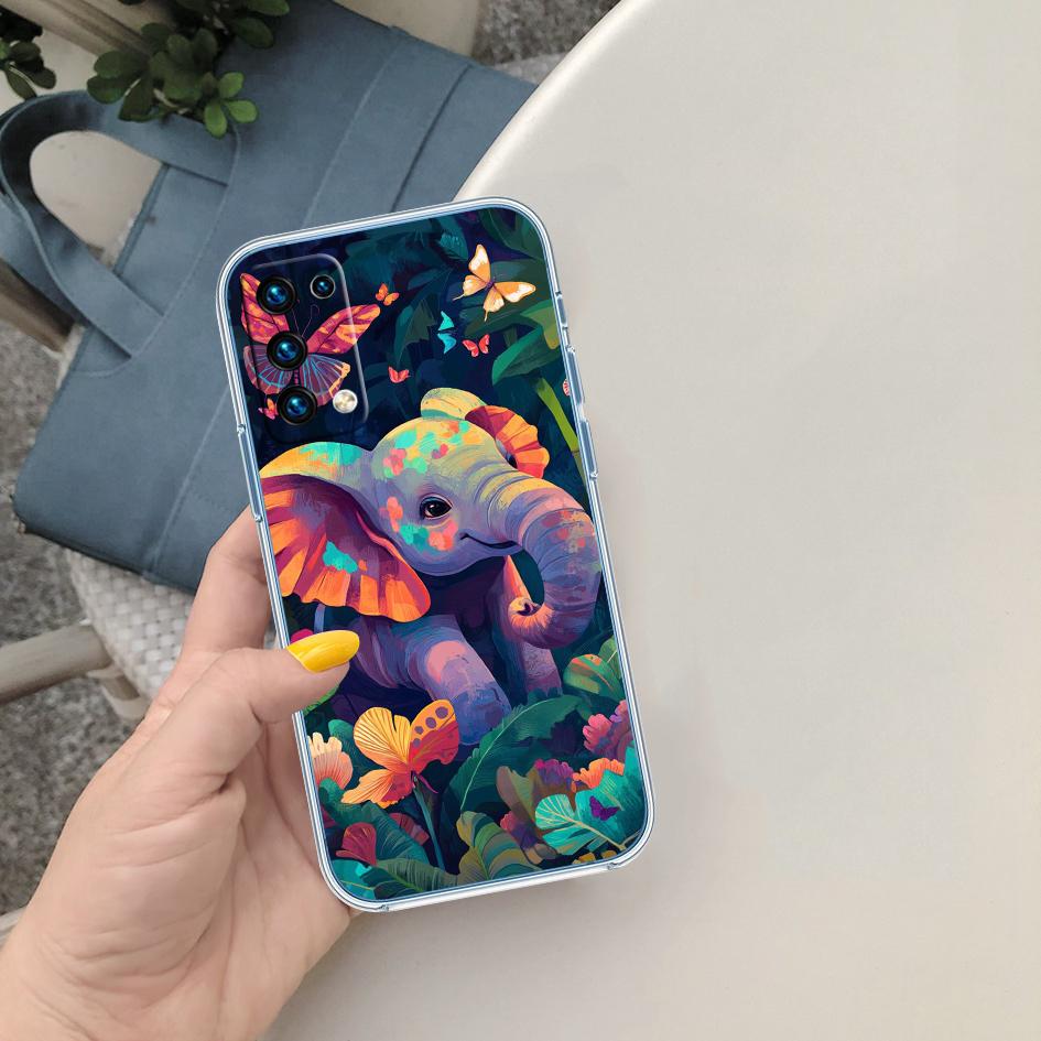 CJ5 Animal Elephant Case for Motorola Moto G10 G20 G30 G31 G32 G34 G35 G41 G42 G50 G51 G52 G55 G60 G60S G62 G71 G72 G75