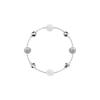 Faux Crystal Bracelets Women's Silver 5451041