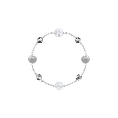 Faux Crystal Bracelets Women's Silver 5451041