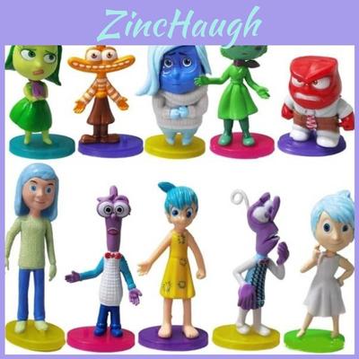 Adorable Pvc Cartoon Anime Figurine Set 9-10cm Brainstorm Character Collectibles