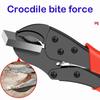 Strong Pliers Locking Pliers Round Mooth Pipe Wrench Multi-Function Pressure Pliers Fixing