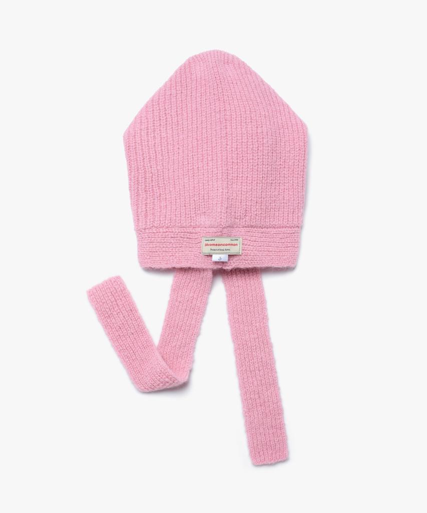 38COMEONCOMMON Alpaca Blend Balaclava Muffler (Pink)