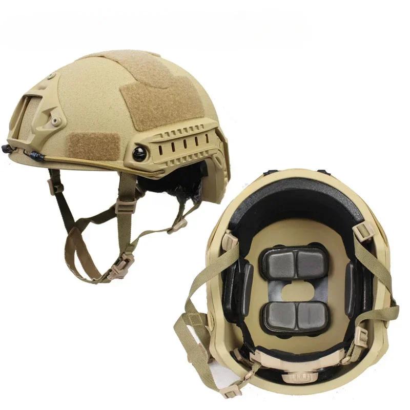 Fast MH Tactical Helmet Glass Fiber Wendy Suspension PadHelmet Outdoor Activity Protective Training Safety Riot Control Helmets