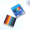12-Color Graffiti Colored Pencils Set for Kids - 3.5 Inch, Logo Printable