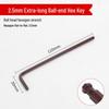 Wankajia L-Type Ball Head Hex Key Wrench Set