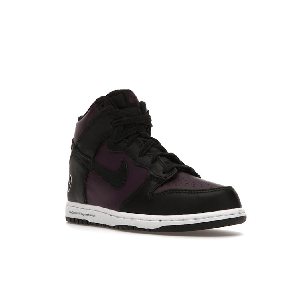 Nike Fragment Design x Dunk High PS Beijing Kids Sneakers Purple Wine Black DJ4285-600