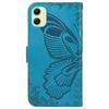 For Samsung Galaxy A05 4G Case Butterfly Leather Wallet Phone Cover with Hand Strap