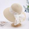 Summer Lace Pearl Bow Bag Diamond Bow Small Fresh Set Straw Hat Sweet Idyllic Sunshade Tide