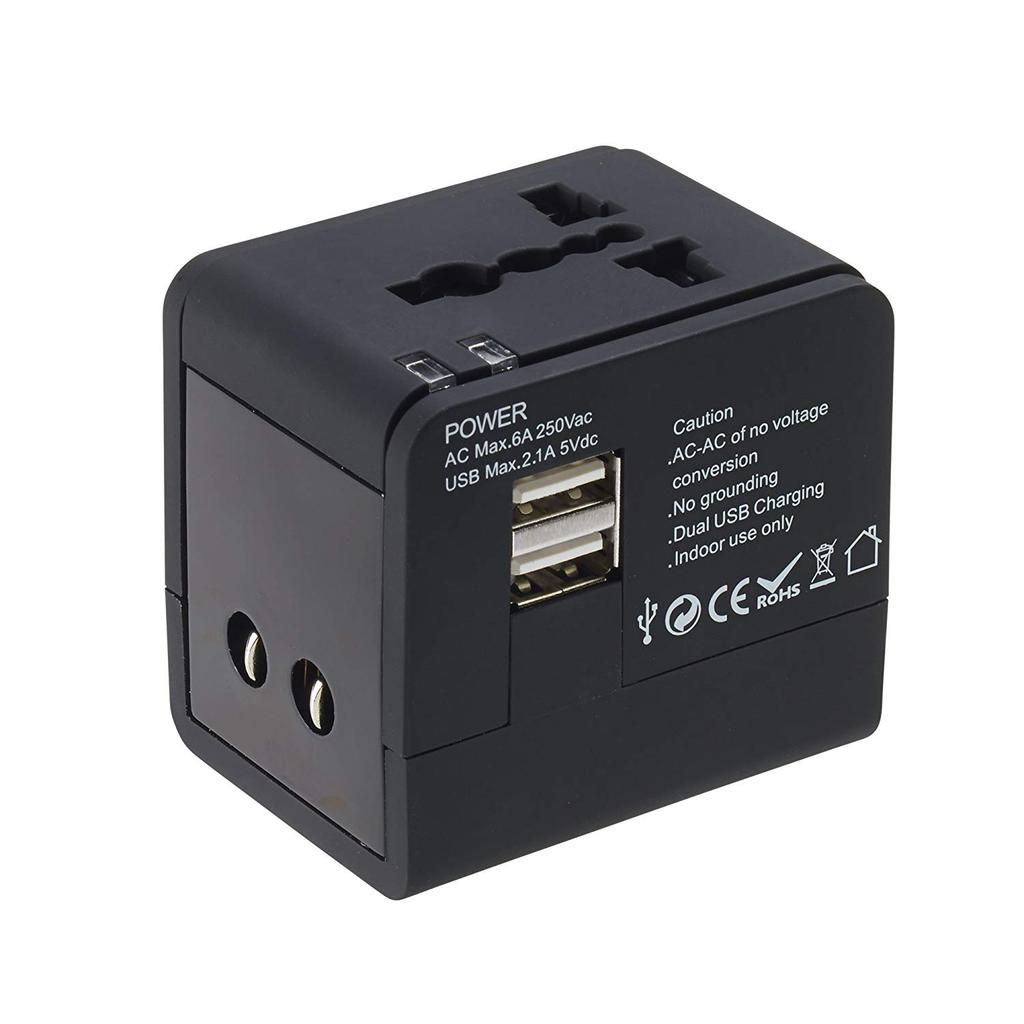 Portable Multifunction Conversion Socket Global Travel Generic Plug Electric DC 5V Adapter