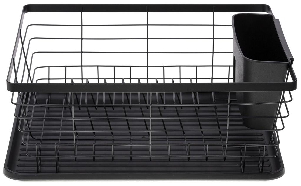 Dish Dryer Standing Basket Drainer For Dish Cutlery With Tray