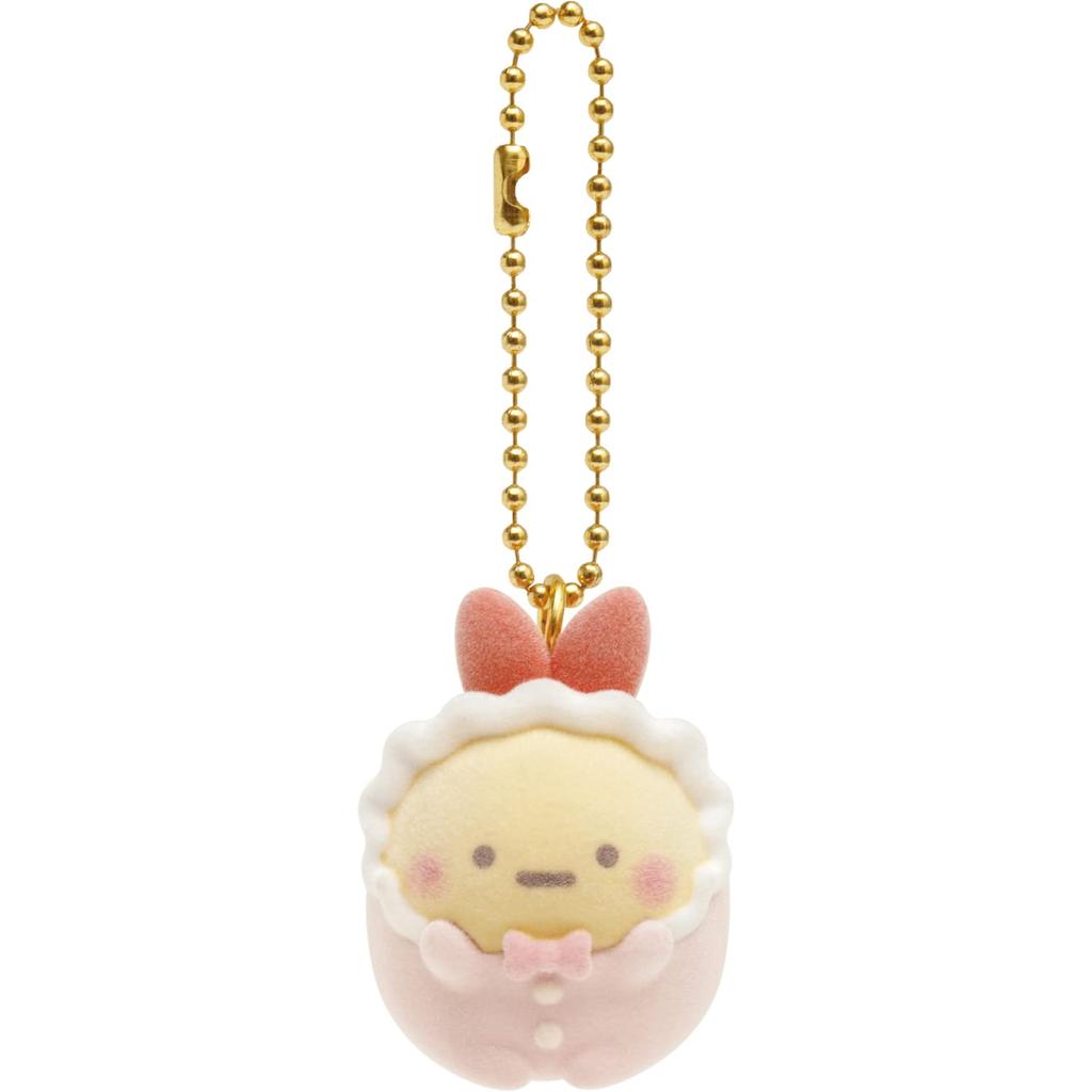 San-X Sumikko Gurashi [Sumikko Baby] Petit Sumikko Keychain, Fried Shrimp Tail AB12104