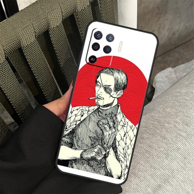Japan Yakuza Case For Oppo A18 A38 A58 A78 A98 A74 A94 A54 A40 A60 A80 A16 A76 A96 A15 A57S A17 A77 Cover