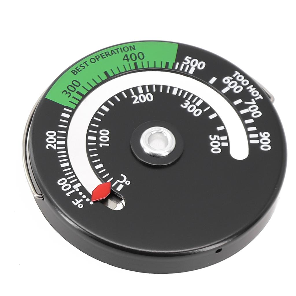 Hot New Quality Fireplace thermometer Kitchen Tool Wood Accessories Home Measurement Oven Place Aluminum alloy