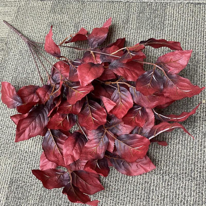 Artificial Leaves Bouquet For Wedding Decor And Event Photography With Realistic Look For Home And Hotel Decoration