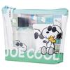 PEANUTS Snoopy Gift with Clear Pouch, Green Apple Scent (Hand Cream, Hand Soap, SNOOPY)