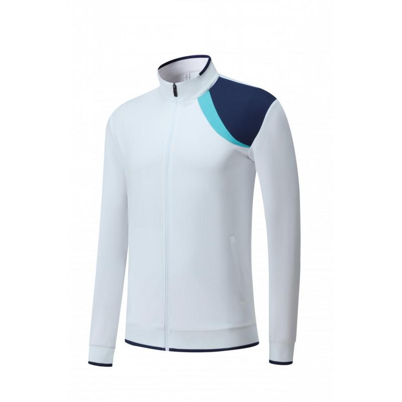 Unisex Sportswear Set Basketball Training Running Soccer Coaching V-Neck Long Sleeve Tracksuit