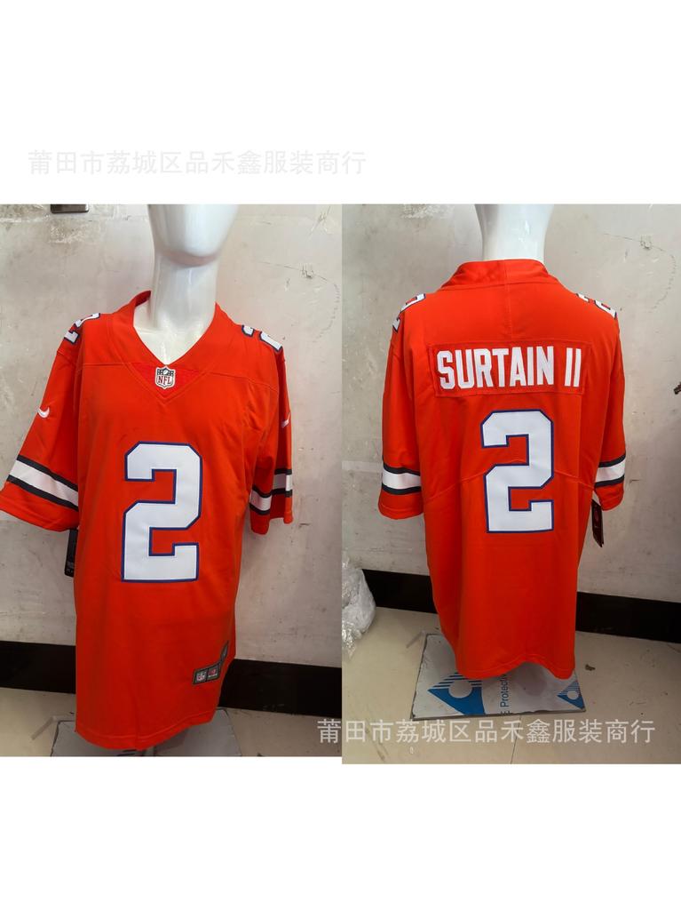 Denver Broncos Surtain II Bo Nix Jersey