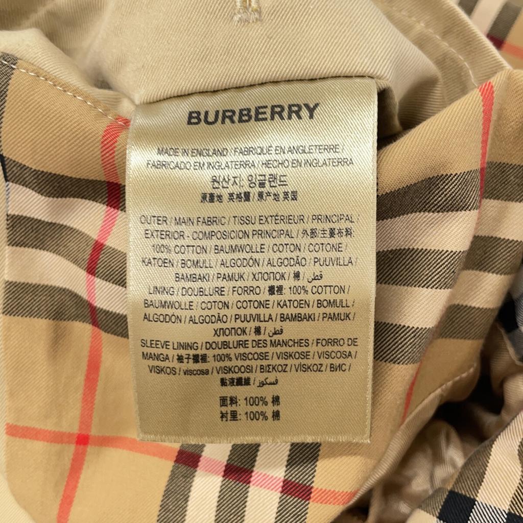 BURBERRY 8079388 Kensington Beige Heritage Trench Coat coat 44 beigeUsed