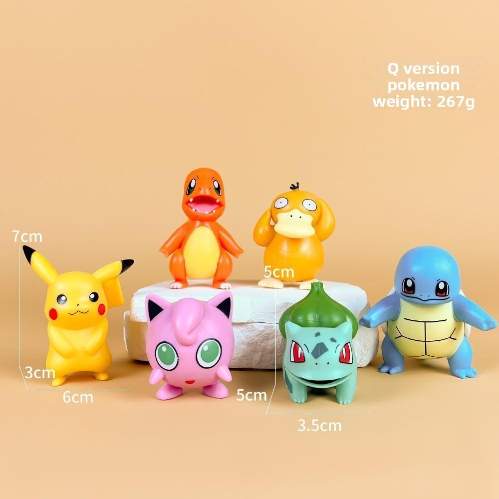 

Pokmon Pvc Car Air Freshener Collection With Cute Character Figures For Kids And Fans StyleB