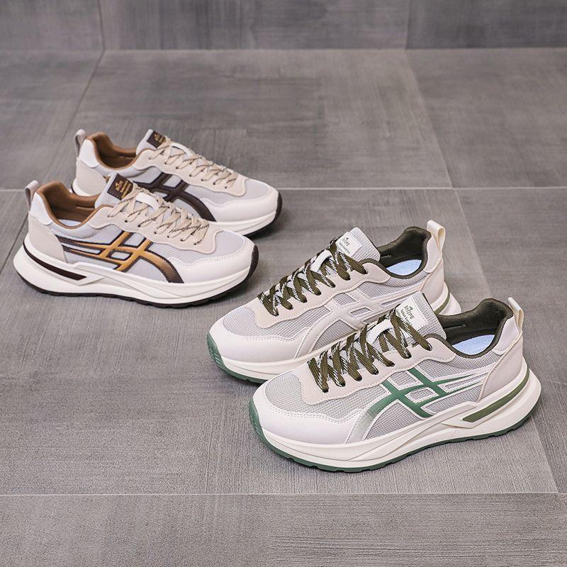 

2025 новые мужские спортивные кроссовки с низким верхом, износостойкая и нескользящая резиновая подошва, дышащие трендовые кроссовки, дешевые, универсальные и грязеотталкивающие 40