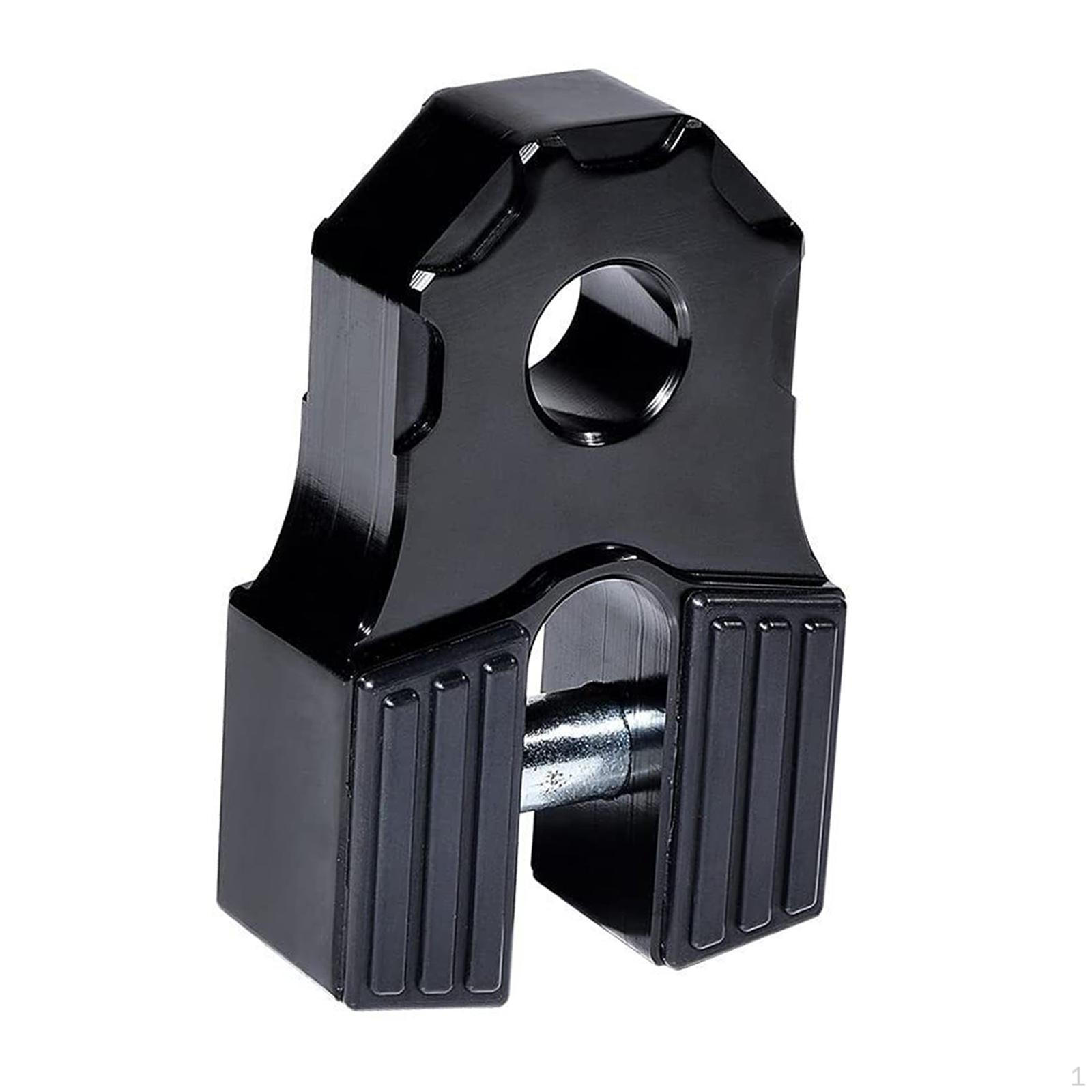 

Соединитель для шакла лебедки, буксировочный крюк, прочный с креплениями, для чёрный