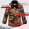 Vêtement d'extérieur d'hiver militaire camouflage résistant au froid pour hommes