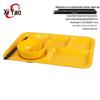 Xi Yao Commercial Divided Melamine Canteen Trays