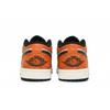 Jordan Air Jordan 1 Walking Planet, Exploding Low top Vintage Basketball Shoes Unisex Black White Orange 553558-081(Team1492-)