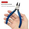 Precision Angled Industrial Wire Cutters: High-Hardness Manual Pliers for DIY & Electronic Components