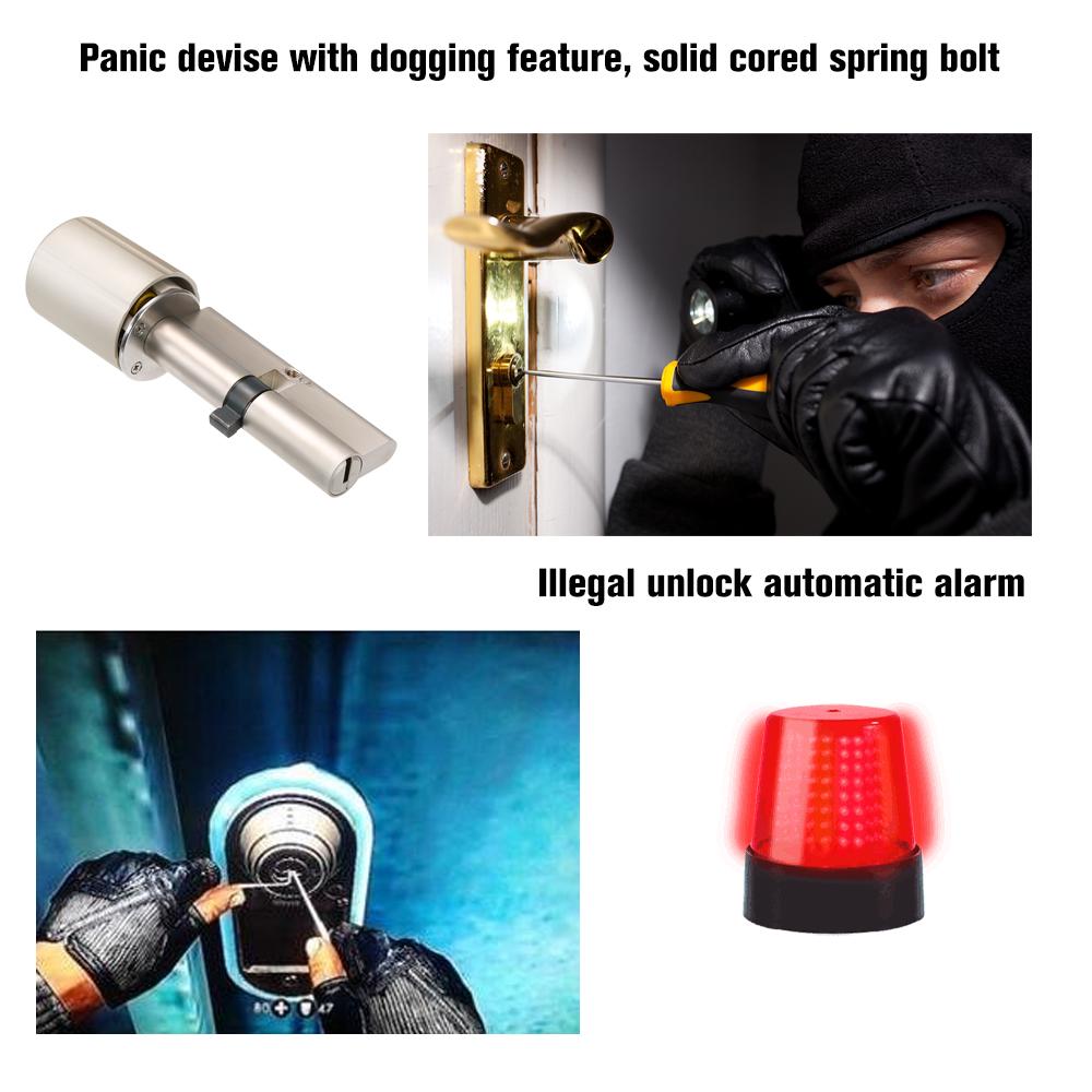 Original Xiaomi Mijia Aqara Smart Lock Home Security Practical Anti-theft Door Lock Core with Keys