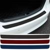 Carbon Fiber Car Door Sill Stickers Footrest Anti-collision Protection Decorative Strip Door Sill Anti-scratch Stickers CarParts