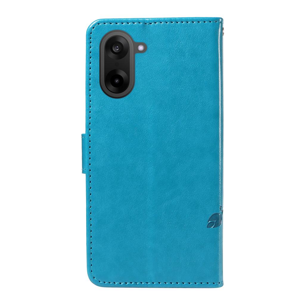 For OnePlus Nord CE5 5G/OnePlus Ace 5 Racing 5G PU Leather Cases Flower Pattern Wallet Stand Phone Cover with Strap