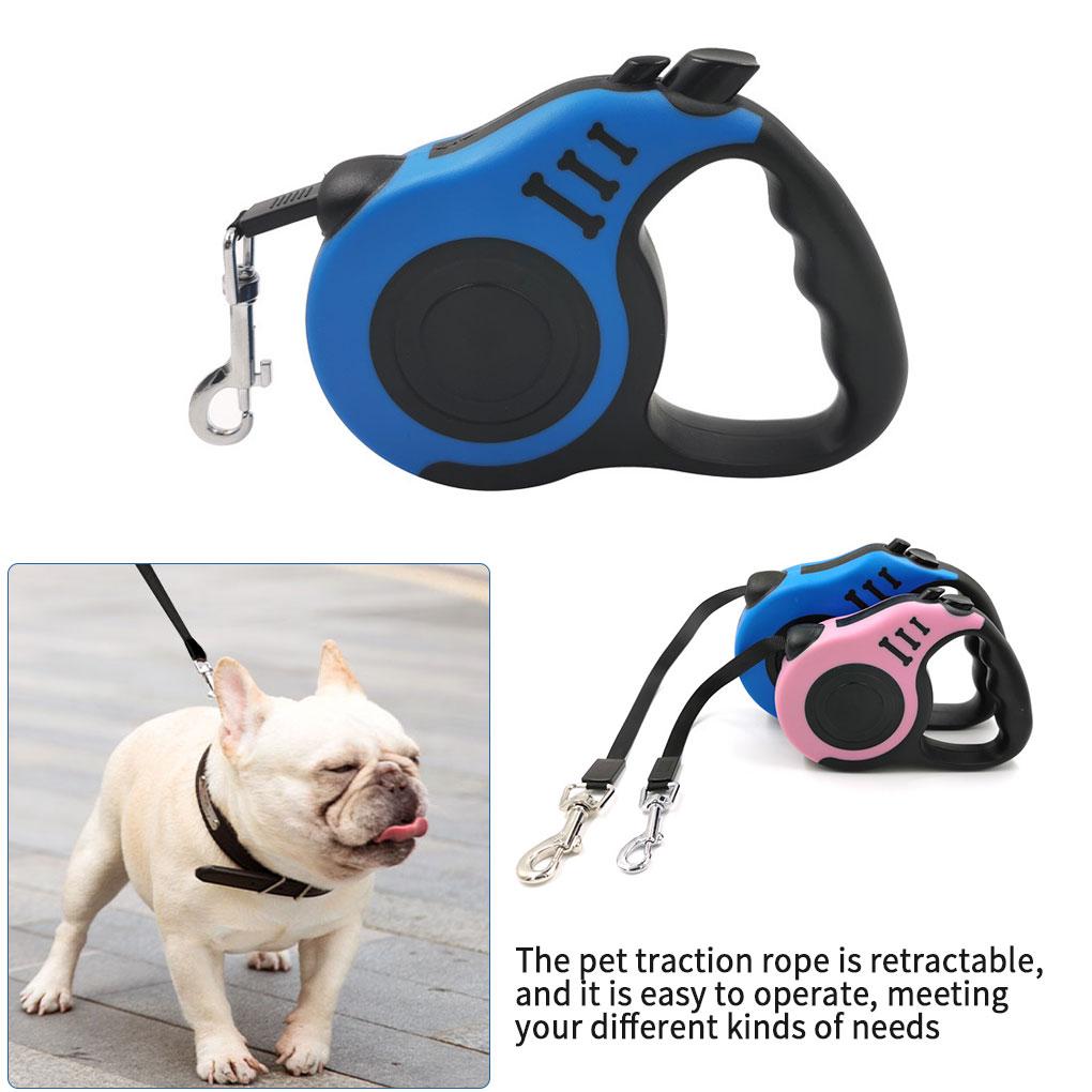 Pet Walking Leash Retractable Pet Traction Nylon Rope