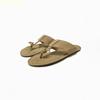 2025 Spring Summer New British Style Flip Flops Women Rivet Casual Flat Half-Slip French Sandals Slip On Flats Slides